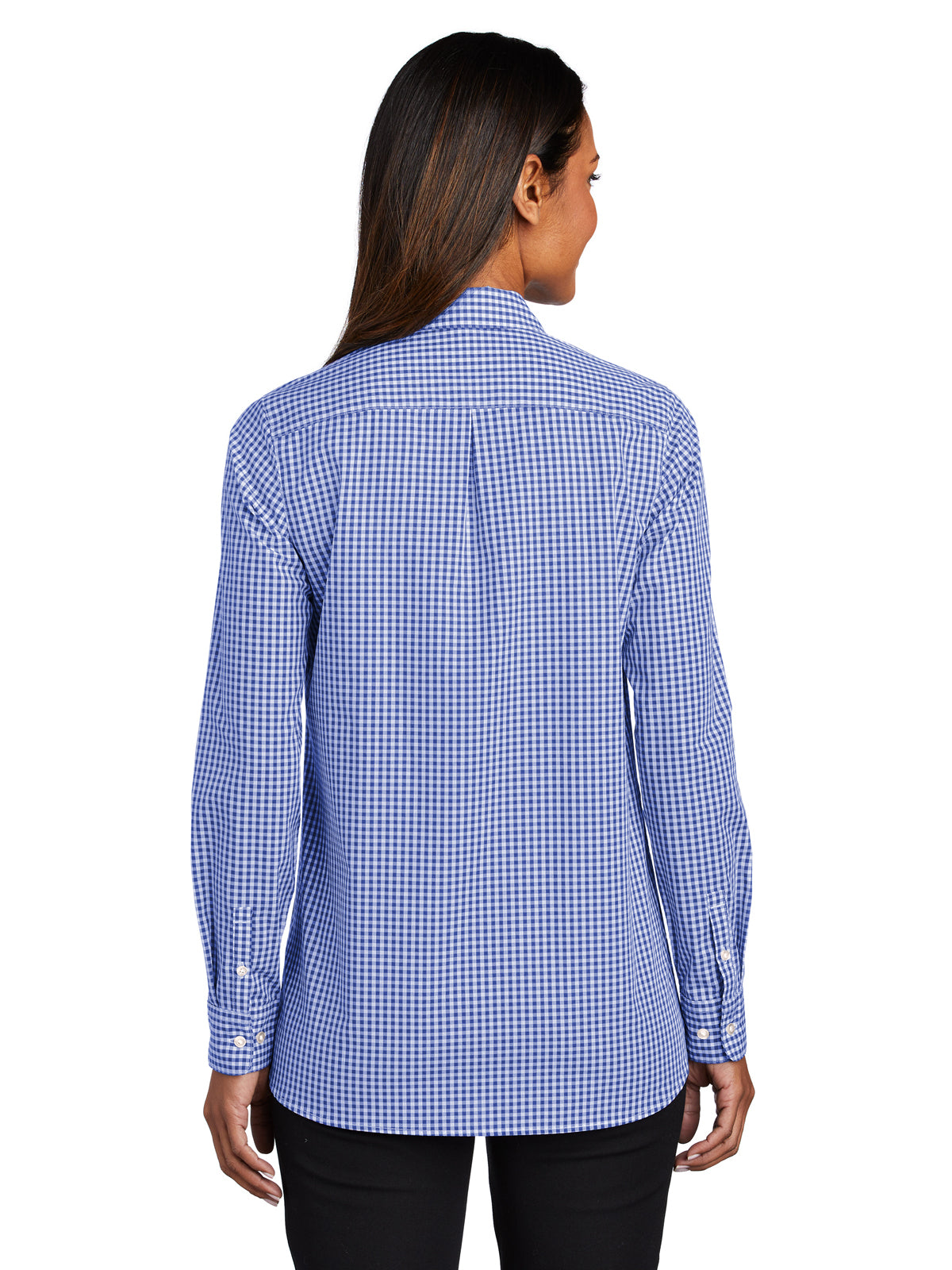 Women's Broadcloth Gingham Easy Care Shirt