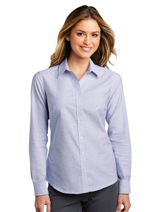 Women's SuperPro Oxford Stripe Shirt