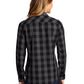 Women's Plaid Shirt - LW670 - Black