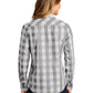 Women's Plaid Shirt - LW670 - Shadow Grey