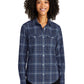 Women's Long Sleeve Plaid Shirt