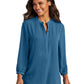 Women's Pocketless 3/4-Sleeve Tunic Top