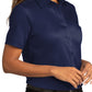 Women's Short Sleeve Button Up Shirt - LW809 - True Navy