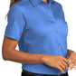 Women's Short Sleeve Button Up Shirt - LW809 - Ultramarine Blue