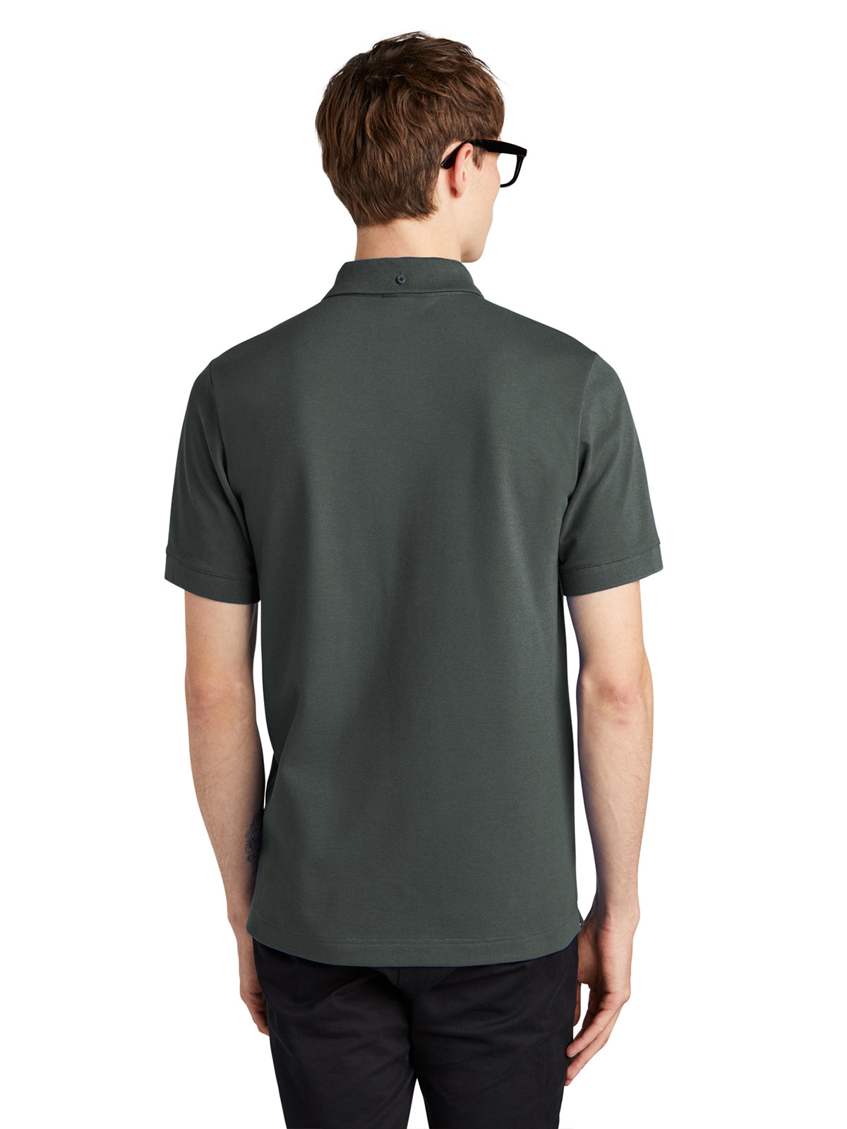 Men's Stretch Heavyweight Pique Polo