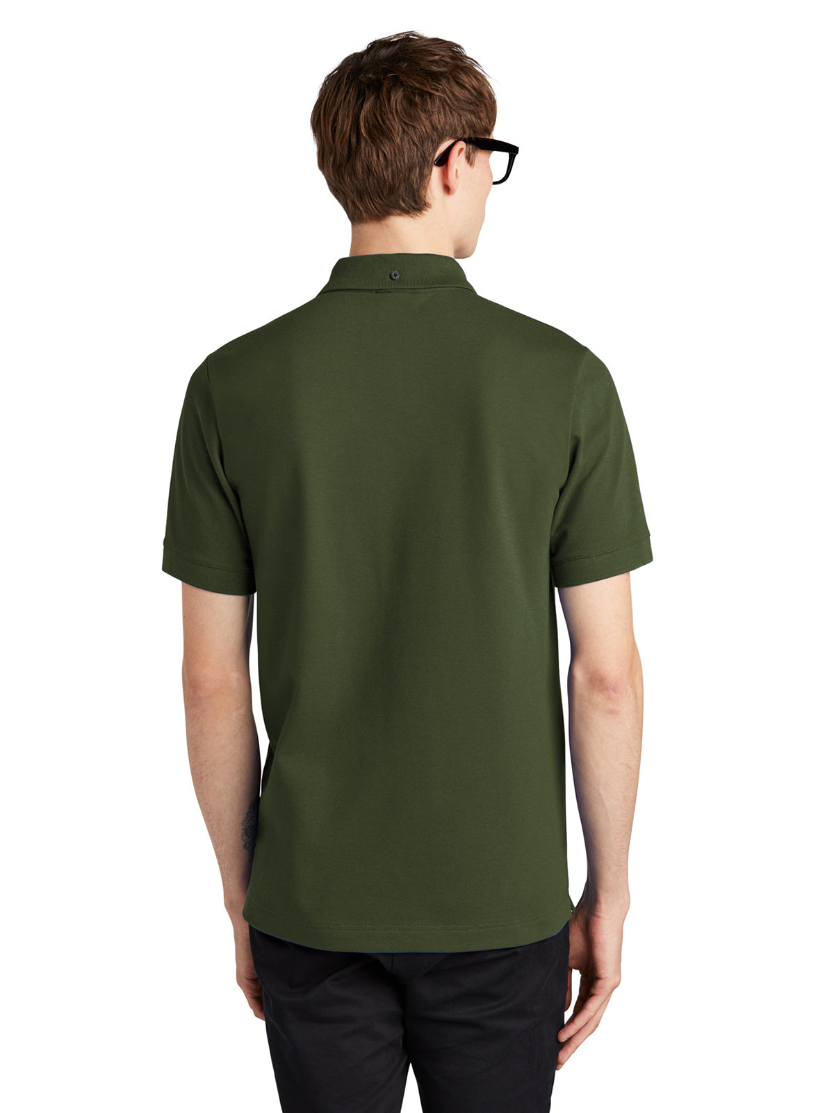 Men's Stretch Heavyweight Pique Polo