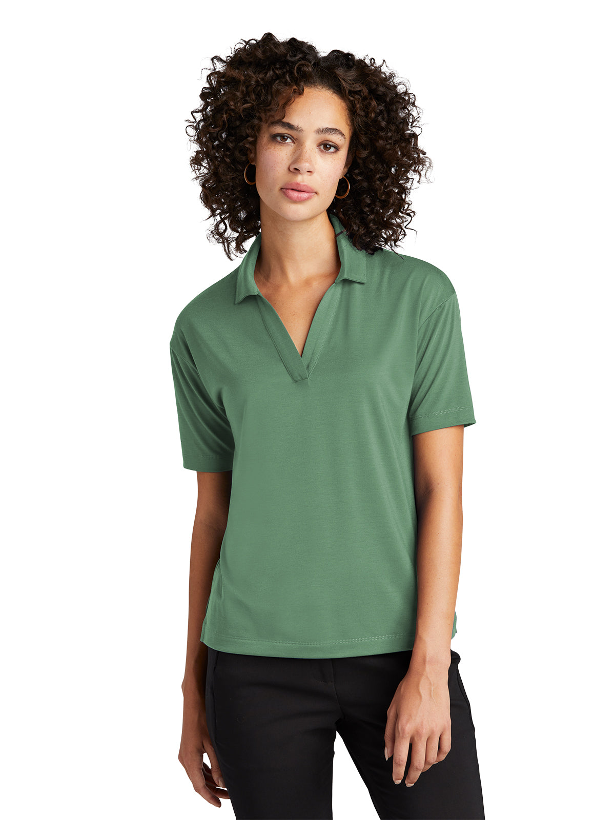 Women's Stretch Polo - MM1015 - Sage