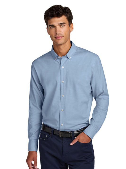 Men's Pocketless Modern Oxford Shirt - MM2002 - Cobalt