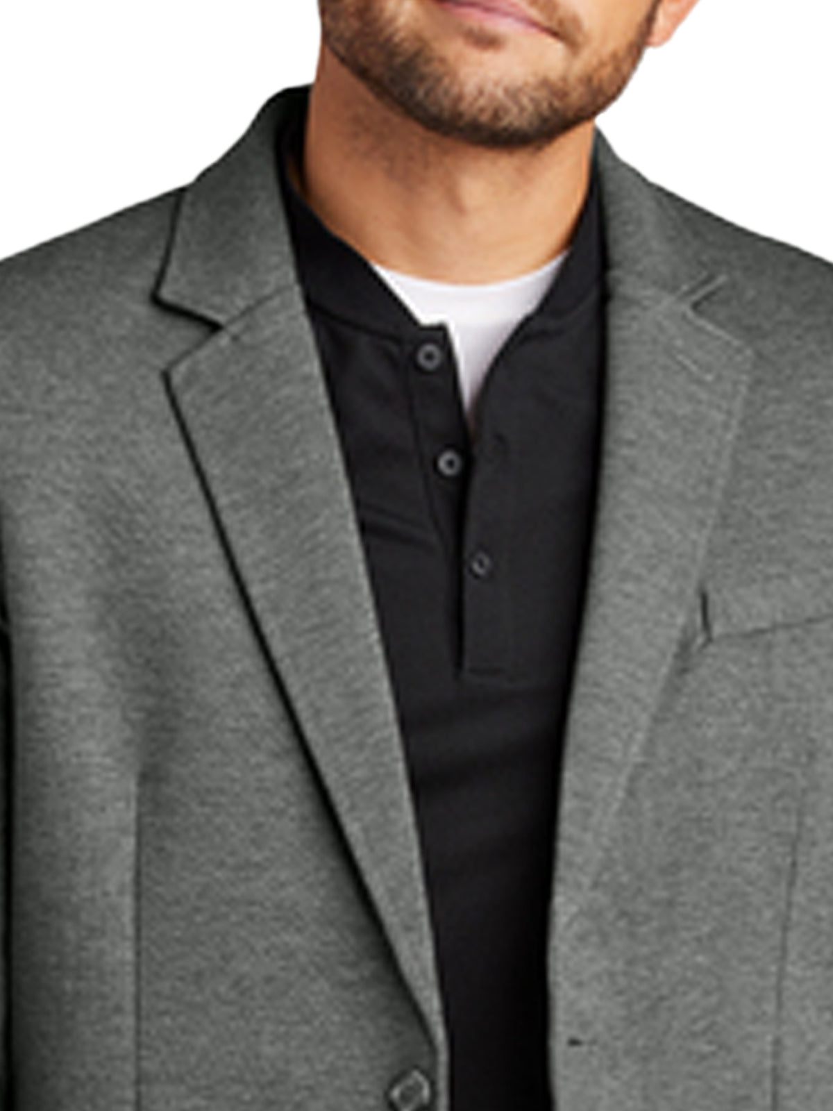 Men's 4-Pocket Knit Blazer