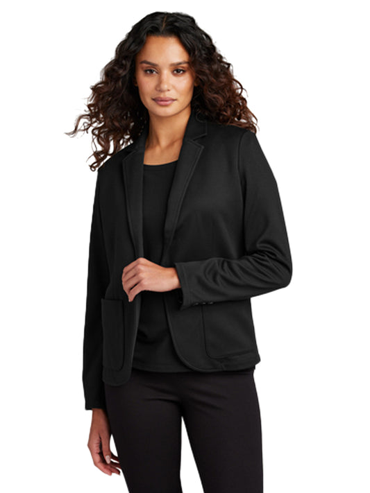 Women's 2-Pocket Knit Blazer