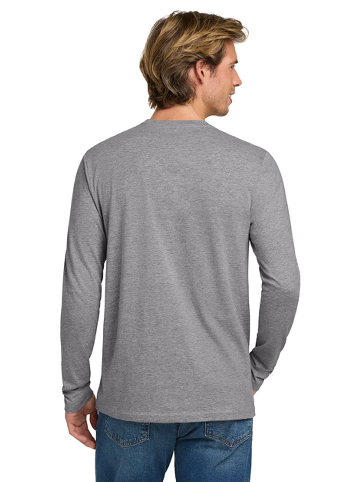 Unisex Pocketless Long Sleeve Tee