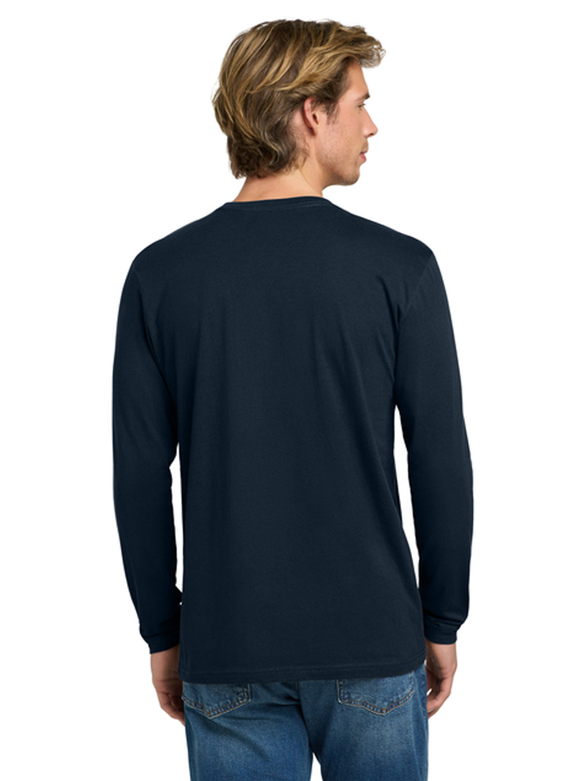 Unisex Pocketless Long Sleeve Tee