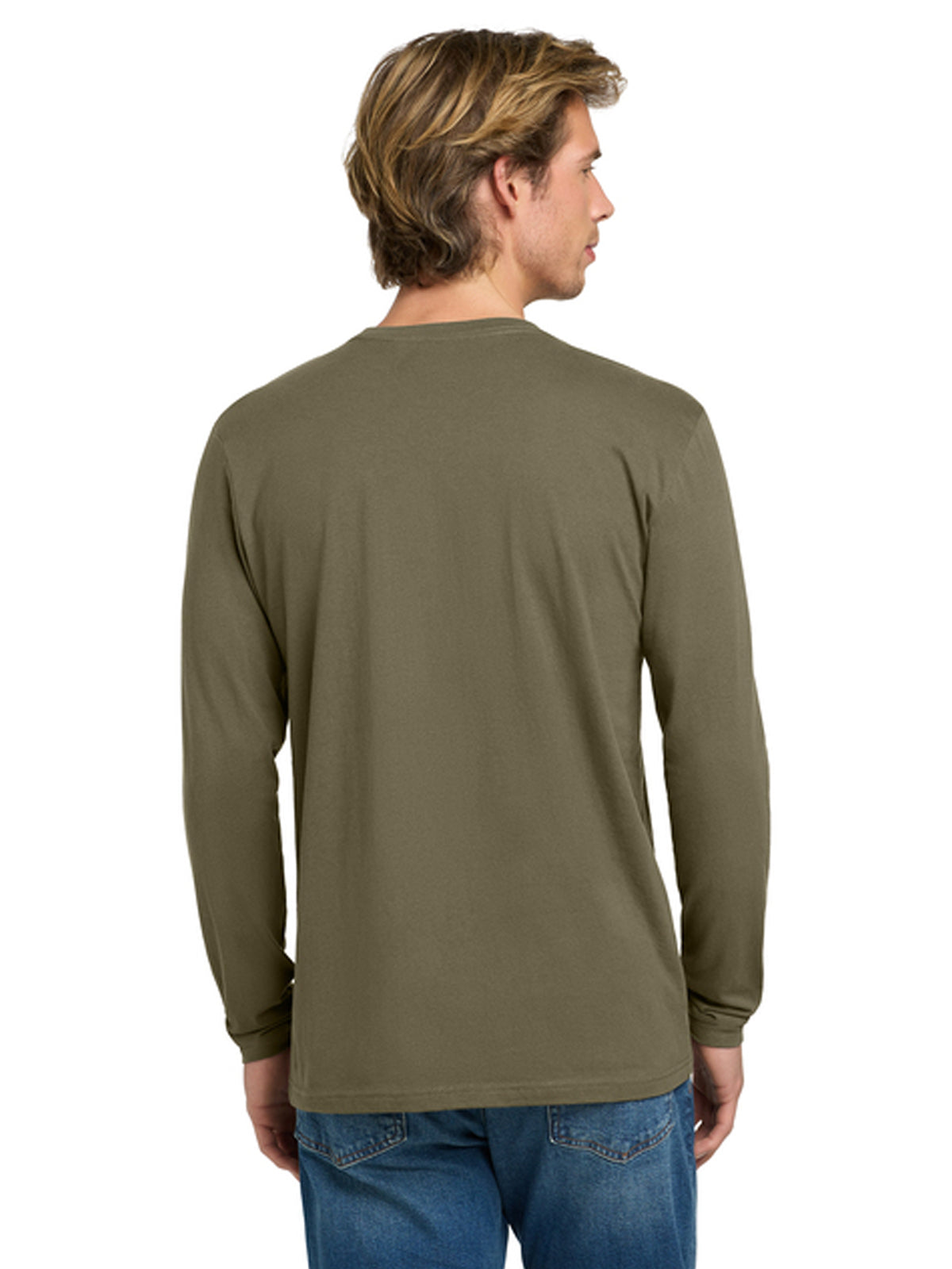 Unisex Pocketless Long Sleeve Tee