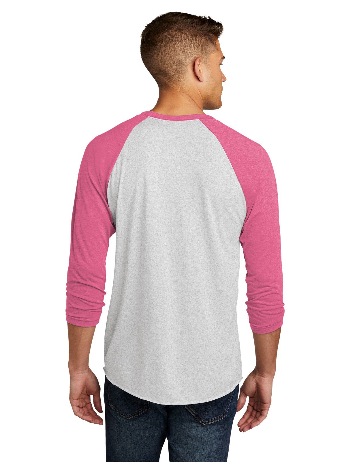 Unisex 3/4 Sleeve Raglan Tee