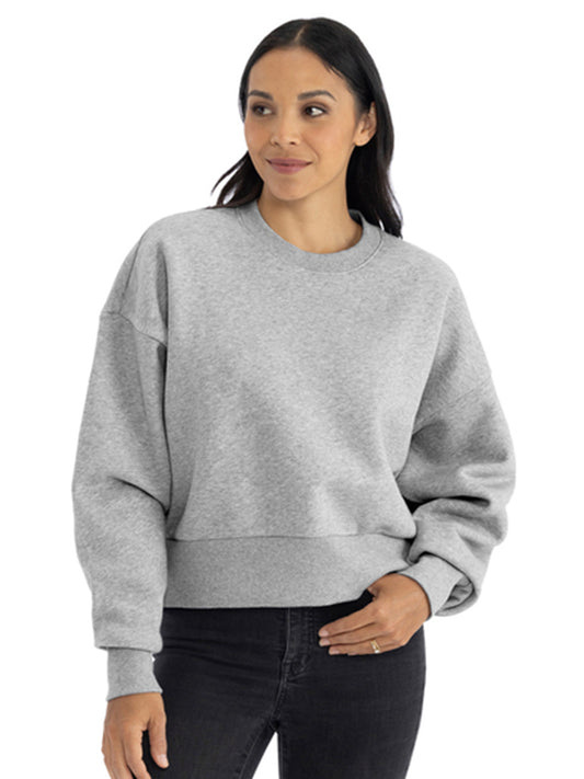 Women’s Heavyweight Sweatshirt - NL9087 - Heather Gray