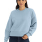 Women’s Heavyweight Sweatshirt - NL9087 - Stonewash Denim