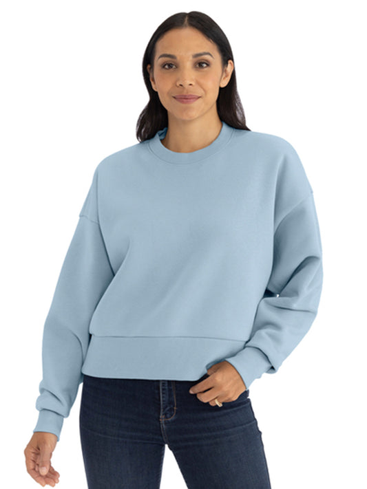 Women’s Heavyweight Sweatshirt - NL9087 - Stonewash Denim