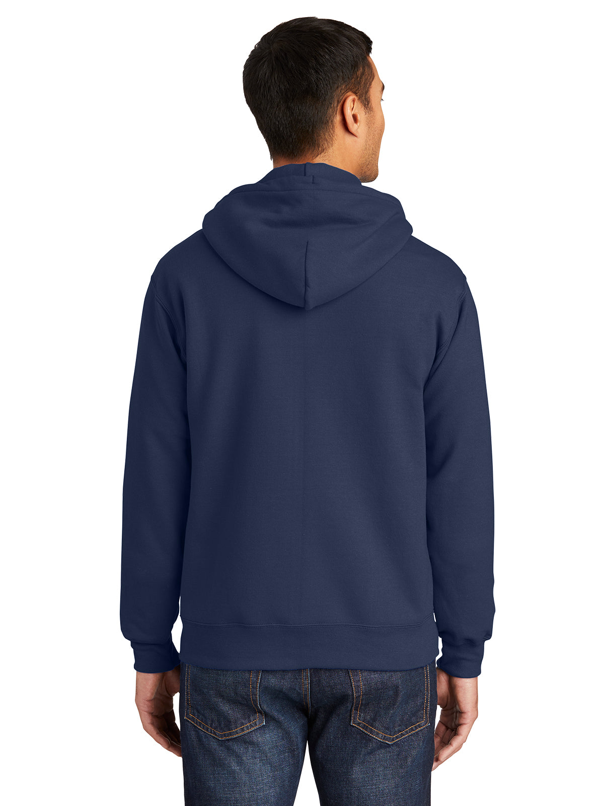 Men's Essential Fleece Full-Zip Hooded Sweatshirt