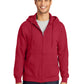 Men's Essential Fleece Full-Zip Hooded Sweatshirt