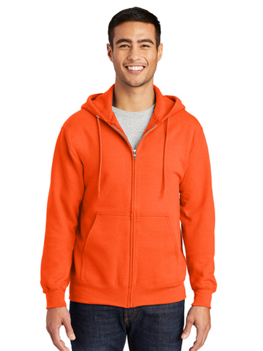 Men's Essential Fleece Full-Zip Hooded Sweatshirt