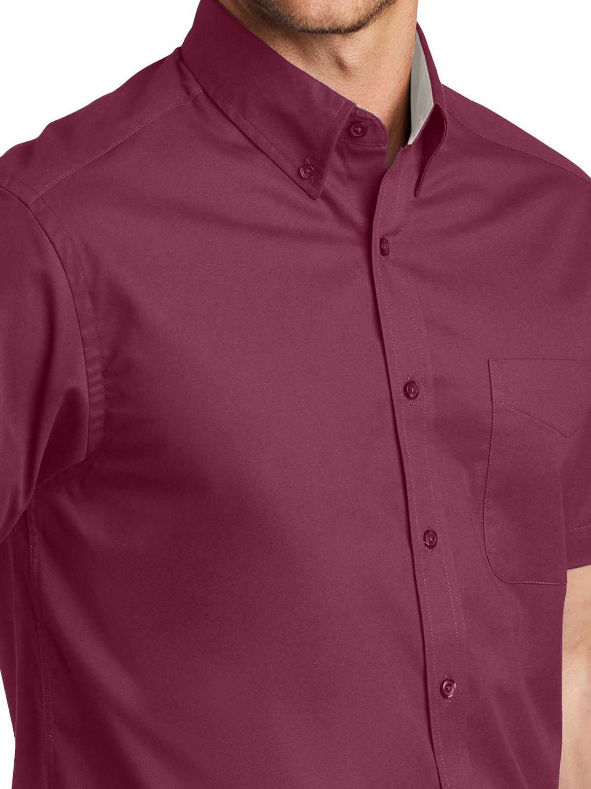 Men's Short Sleeve Easy Case Shirt