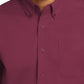 Men's Easy Care Shirt - S608 - Burgundy/Light Stone