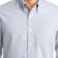 Men's Plaid Pattern Easy Care Shirt - S639 - White