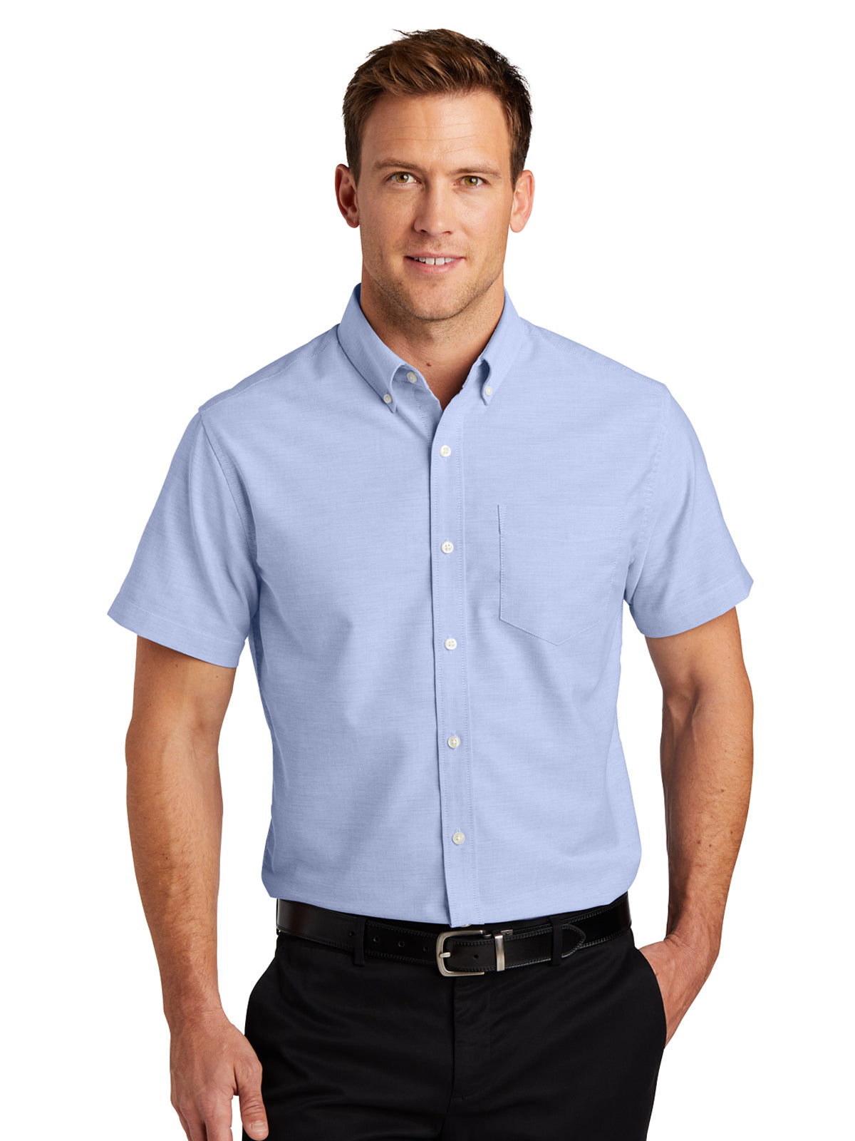 Men's Short Sleeve Oxford Shirt