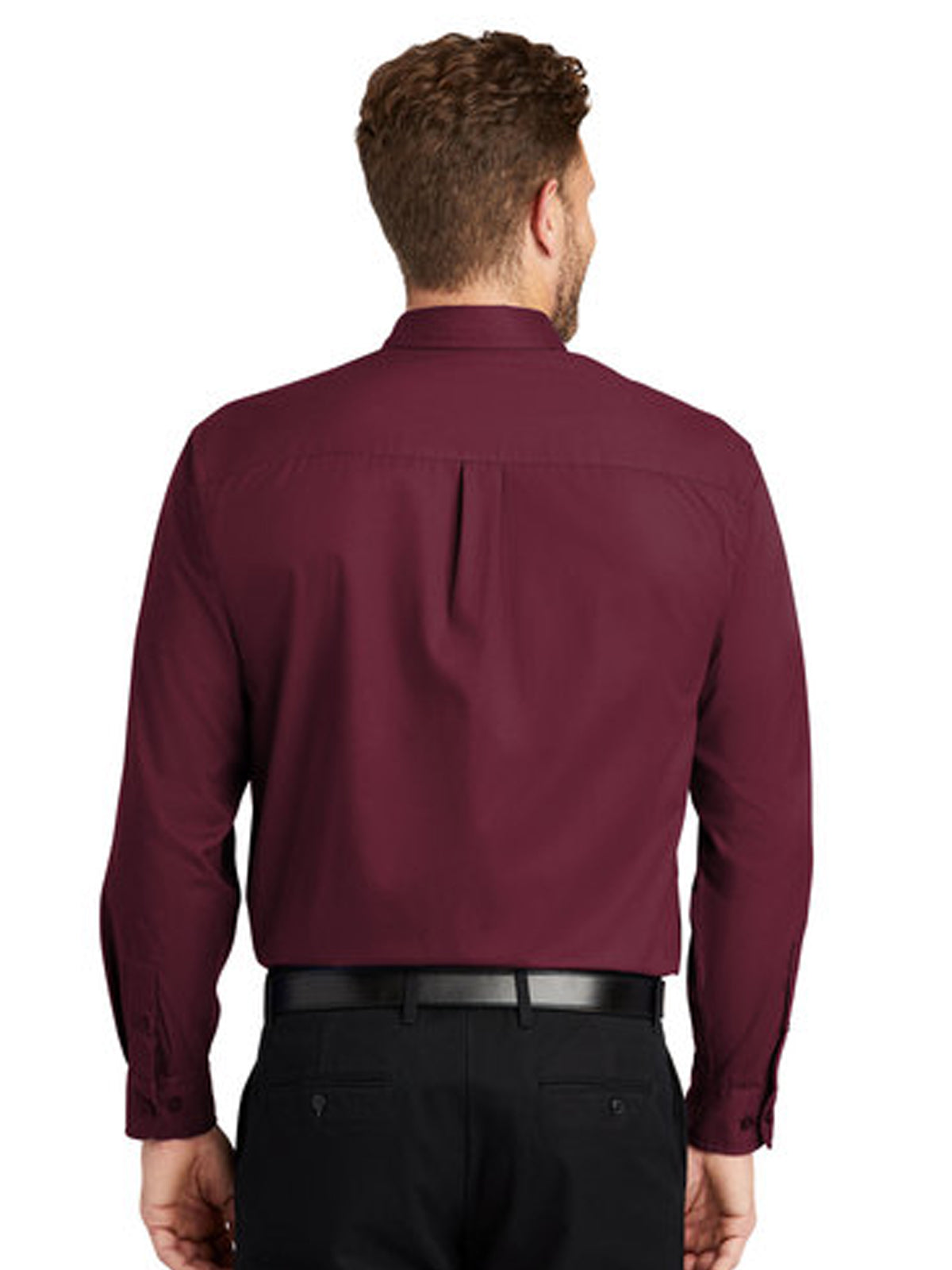 Men's 1-Pocket Long Sleeve Twill Shirt