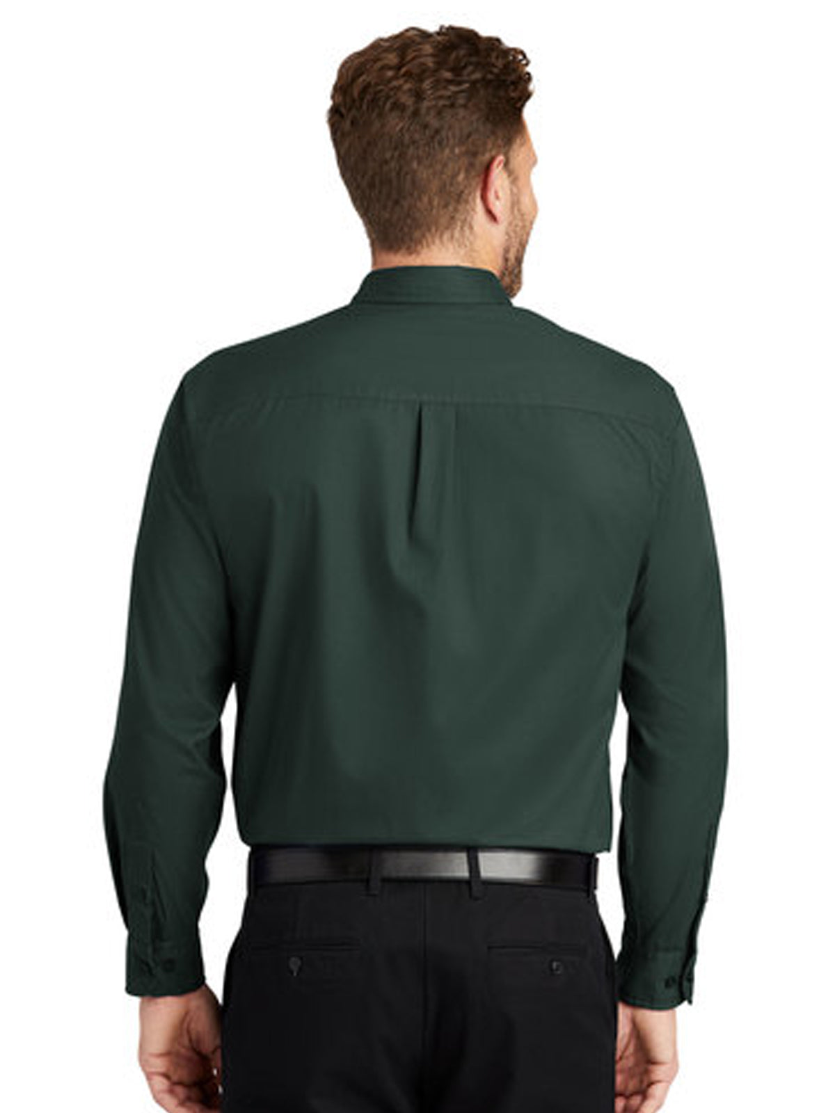 Men's 1-Pocket Long Sleeve Twill Shirt