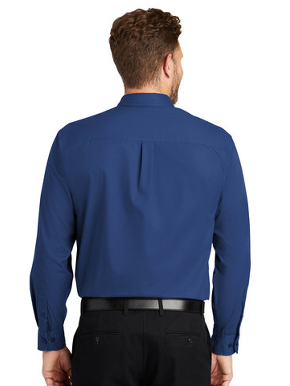 Men's 1-Pocket Long Sleeve Twill Shirt