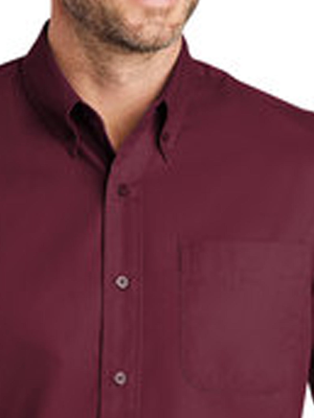 Men's 1-Pocket Short Sleeve Twill Shirt