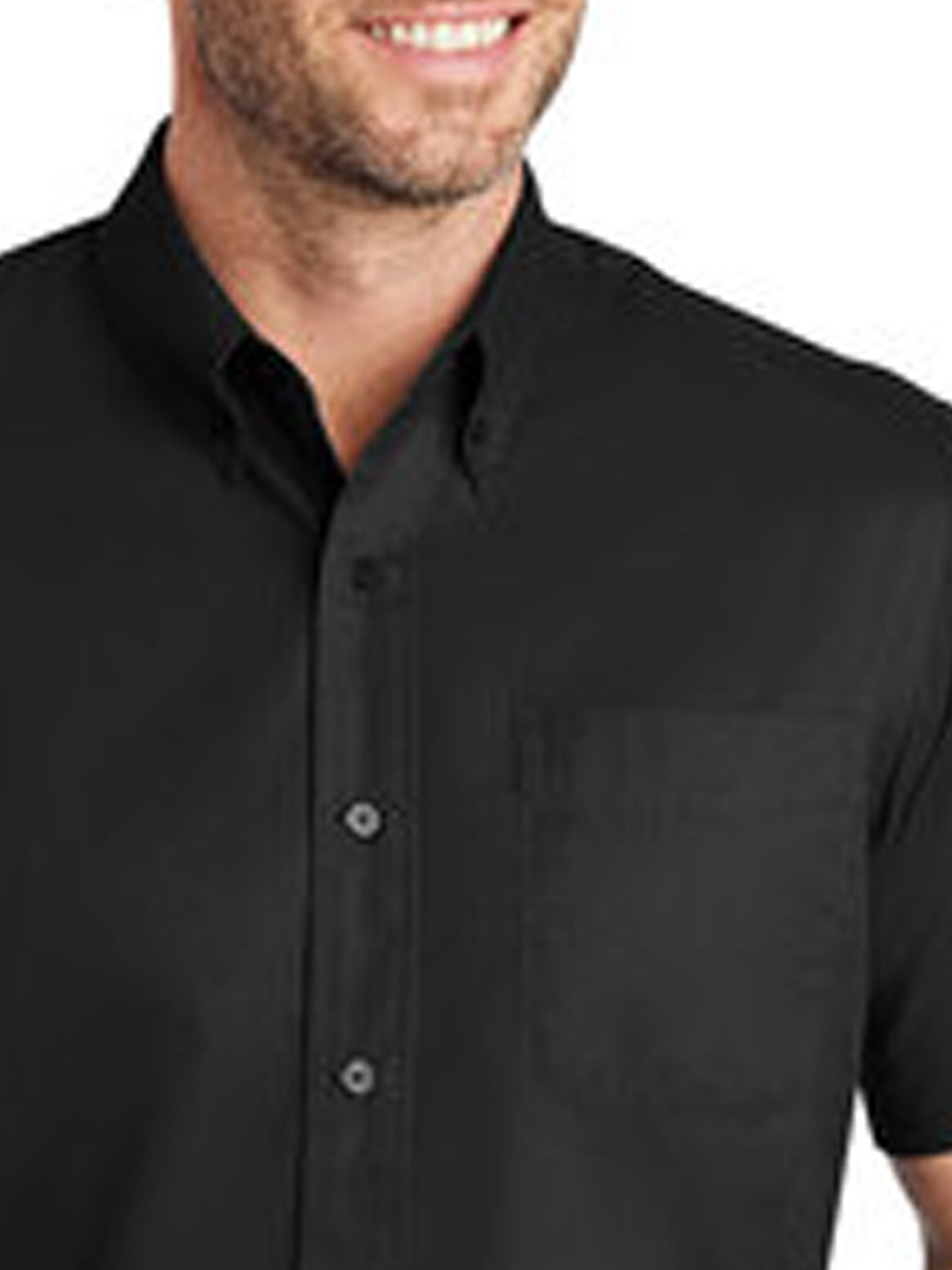 Men's 1-Pocket Short Sleeve Twill Shirt