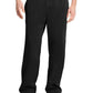 Men's Two-Pocket Sport-Wick Fleece Pant - ST237 - Black