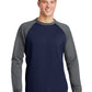 Men's Pocketless Raglan Colorblock Crewneck Sweatshirt