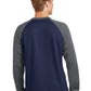 Men's Pocketless Raglan Colorblock Crewneck Sweatshirt