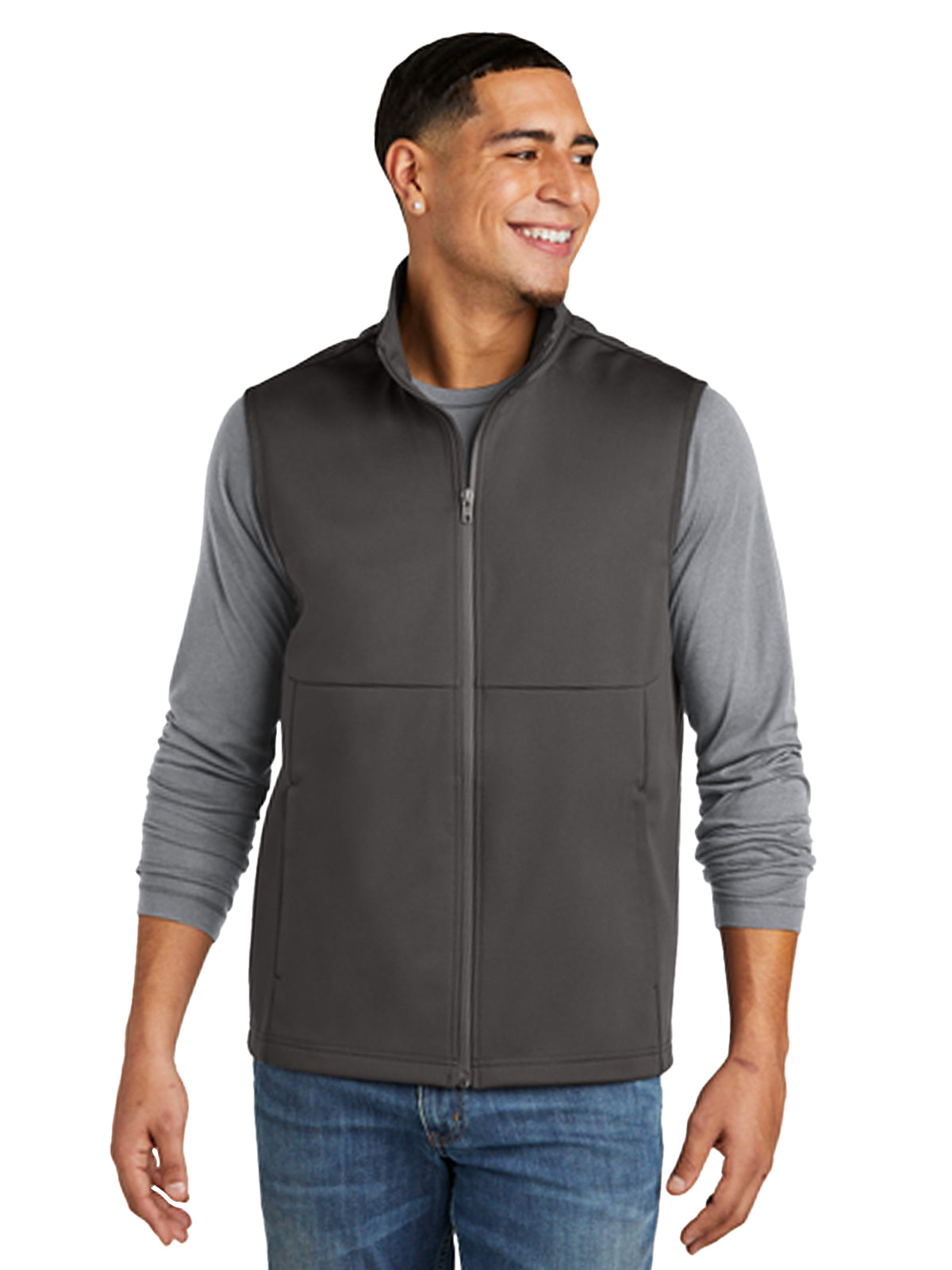 Men's 2-Pocket Soft Shell Vest