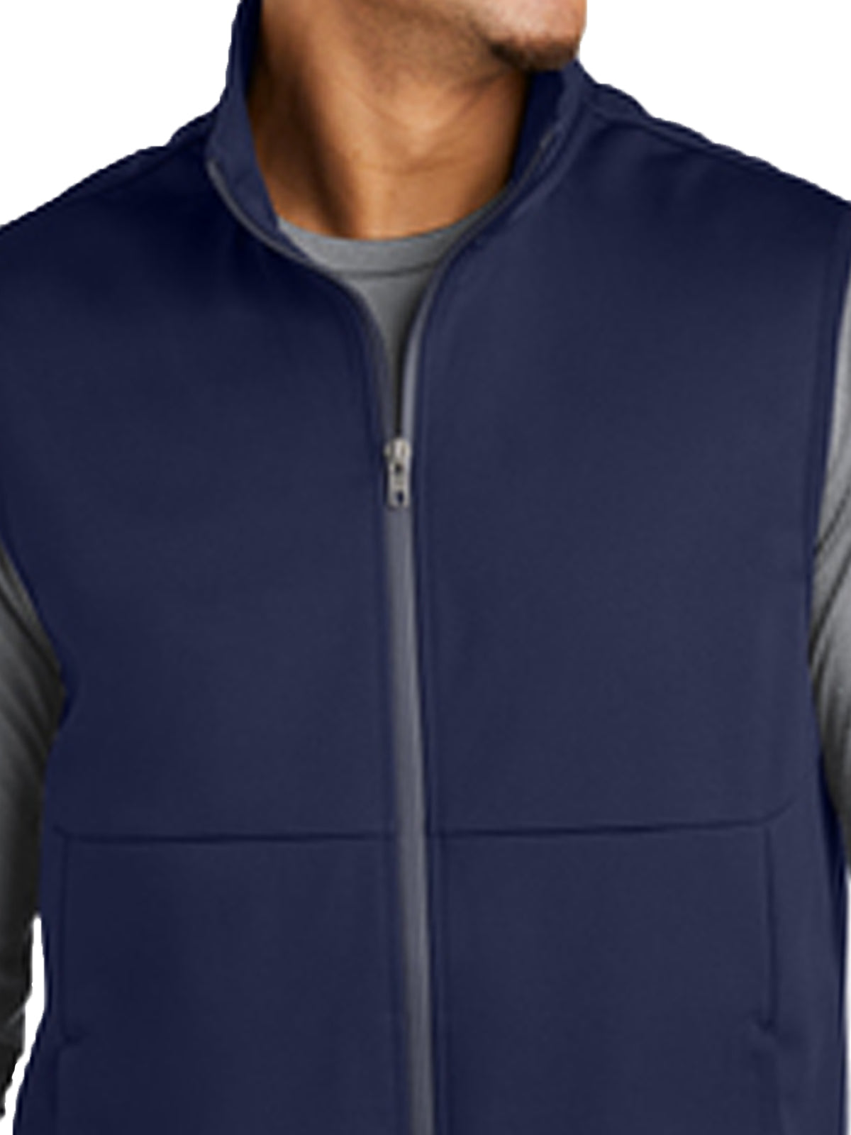 Men's 2-Pocket Soft Shell Vest