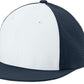 Moisture Wicking Pro-Cut Stretch-Tek Cap - STC64 - White/ True Navy/ True Navy