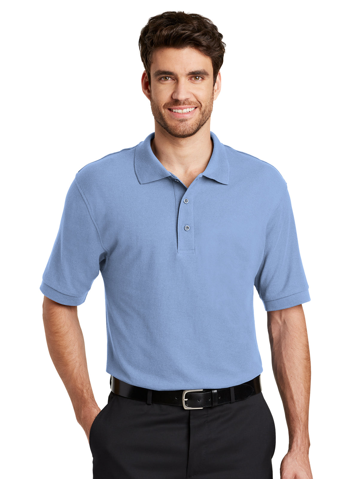 Men's Tall Silk Touch Polo Shirt