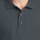 Men's Tall Silk Touch Polo Shirt - TLK500 - Steel Grey