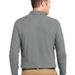 Men's Tall Silk Touch Long Sleeve Polo Shirt - TLK500LS - Cool Grey