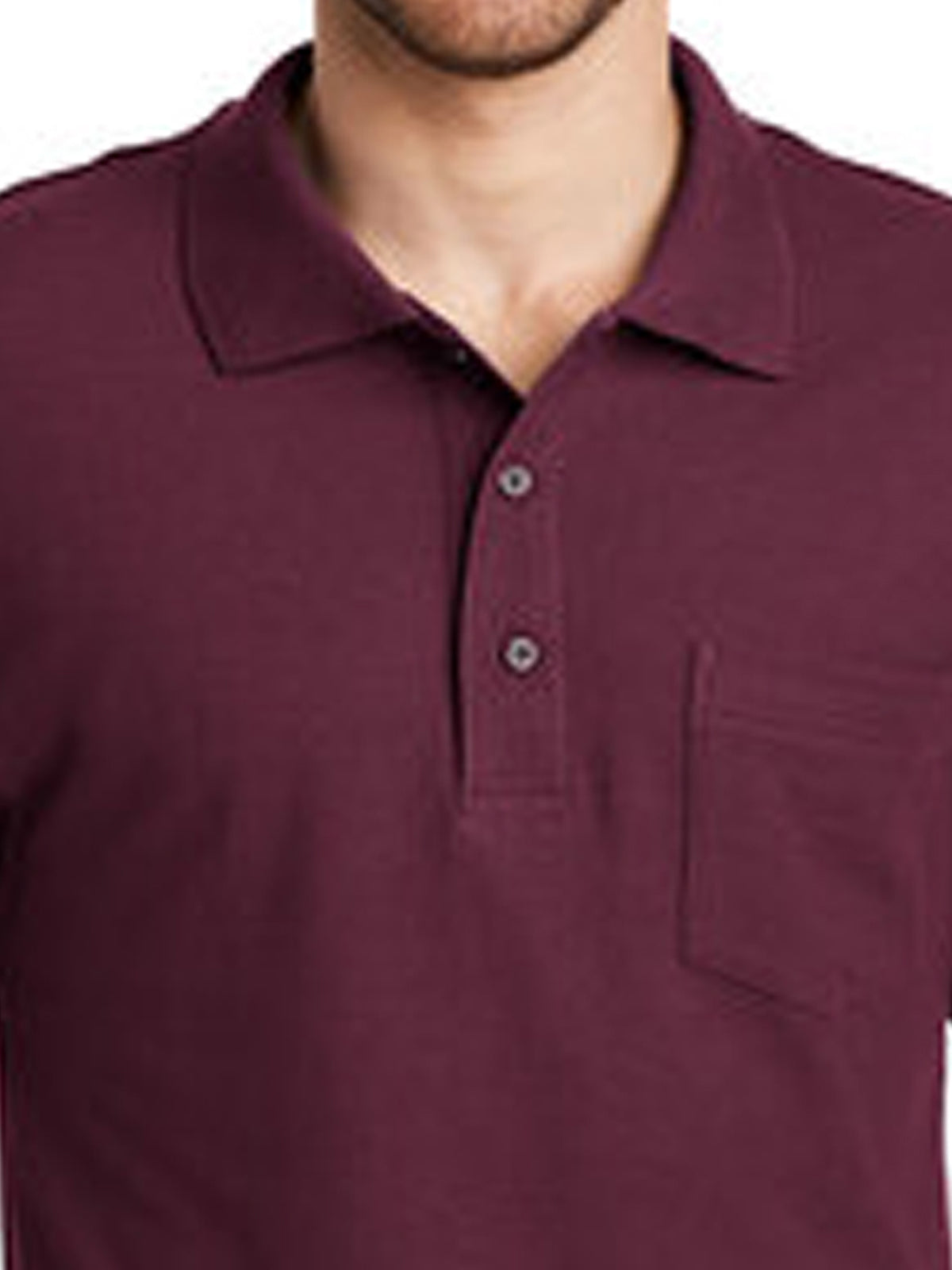 Men's Tall Silk Touch™ Polo with Pocket