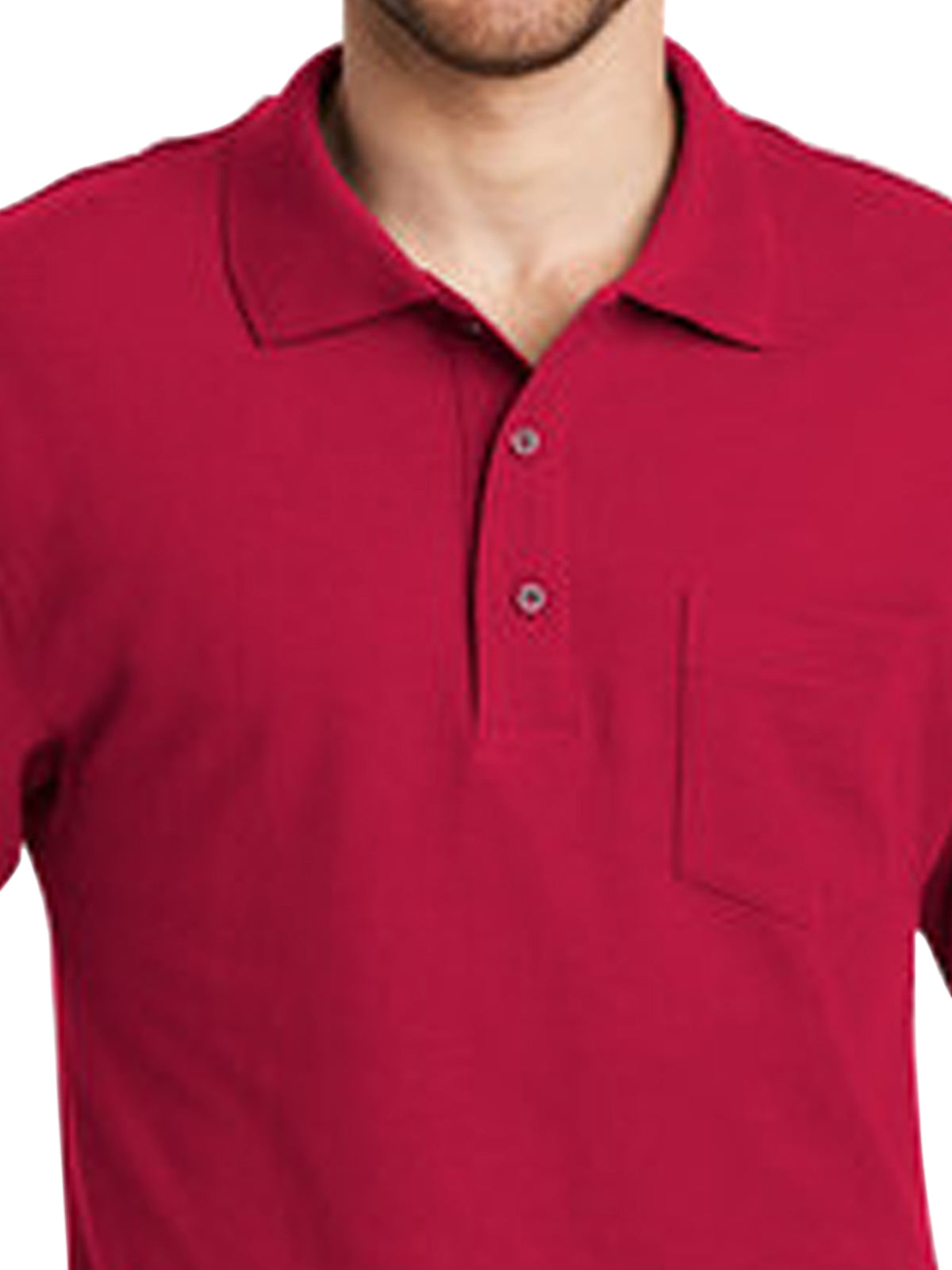 Men's Tall Silk Touch™ Polo with Pocket