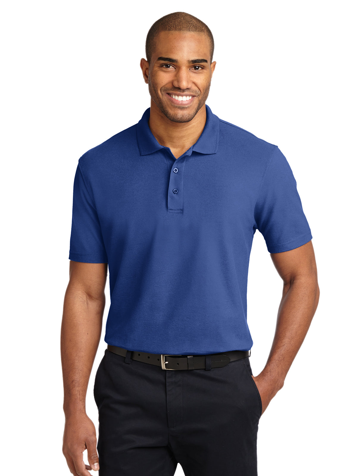 Men's Tall Stain-Release Polo