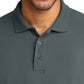 Men's Tall Stain-Release Polo - TLK510 - Steel Grey