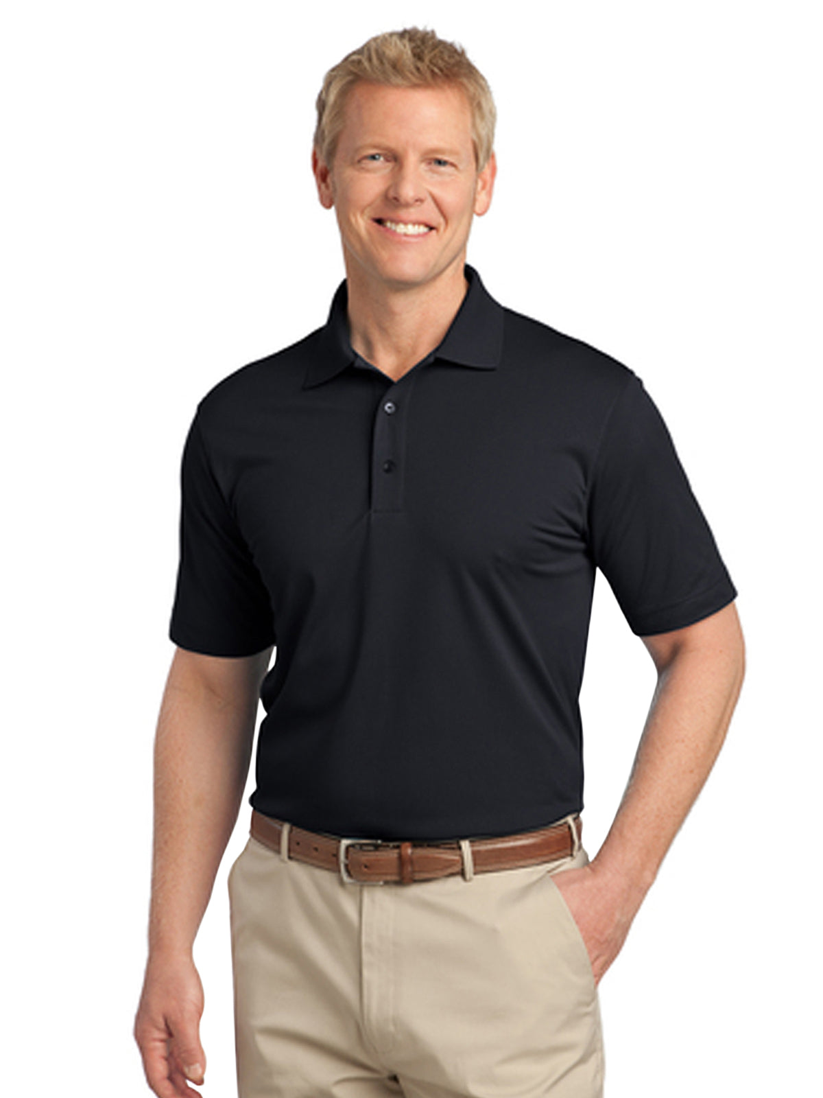 Men's Tall Tech Pique Polo