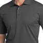 Men's Tall Tech Pique Polo - TLK527 - Grey Smoke