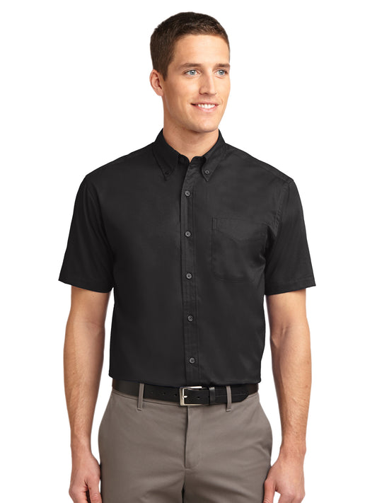 Men's Tall Short Sleeve Easy Care Shirt