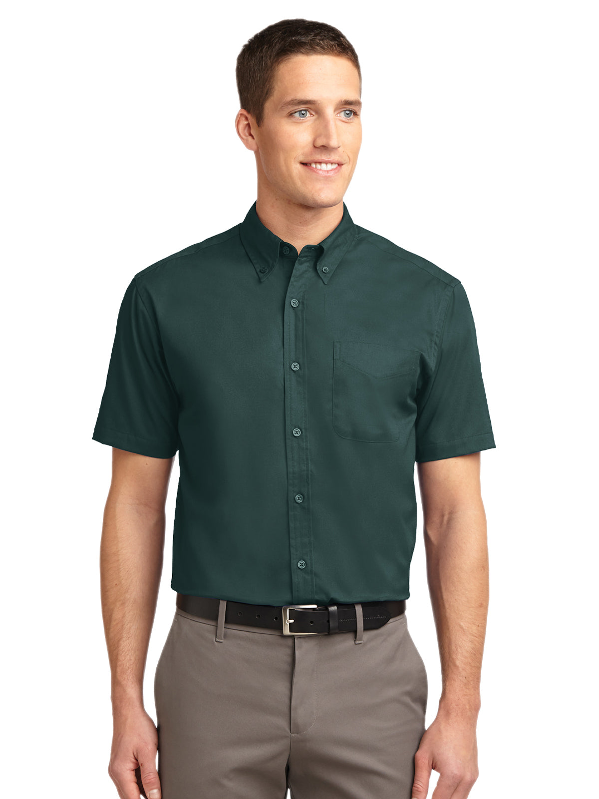 Men's Tall Short Sleeve Easy Care Shirt